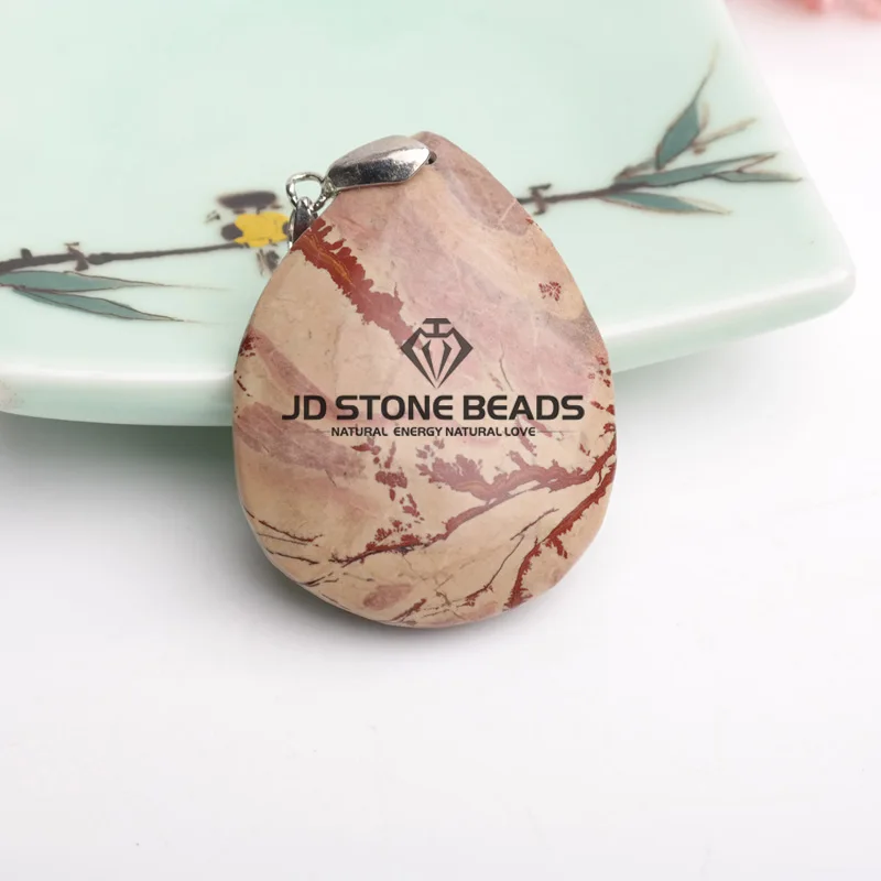 Бесплатная доставка подвеска из натурального камня с растениями Аксессуары для