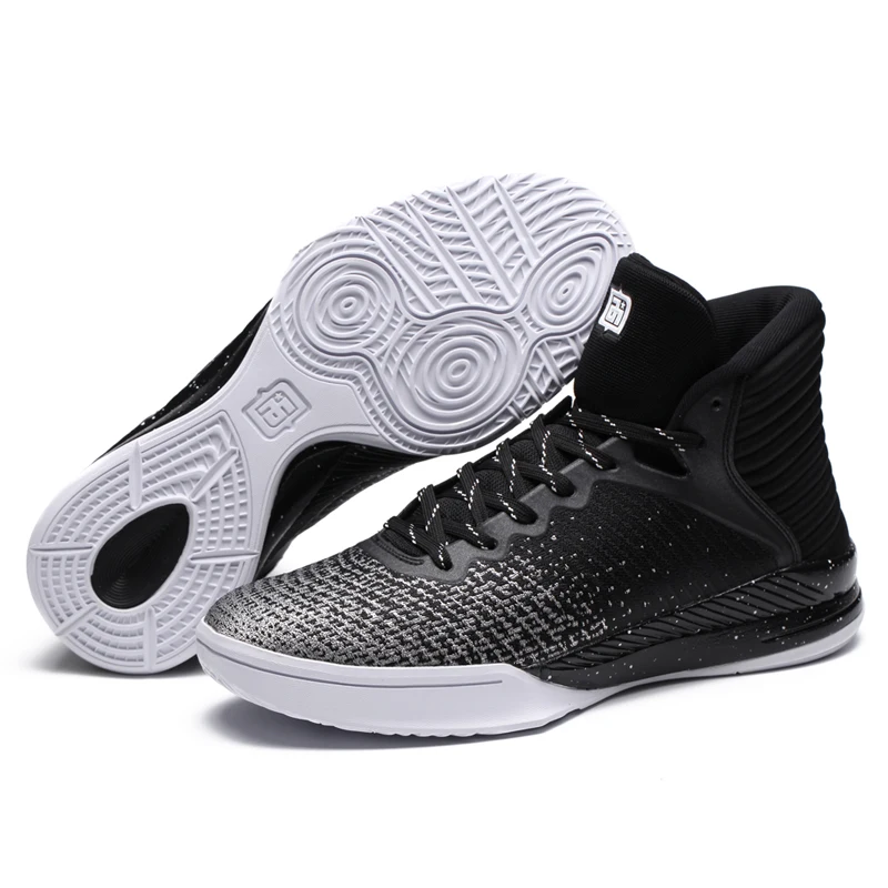 

Sport Basketball Shoes Men Breathable Basketball Boots Basket femme de marque MenS Basketball Sneakers 74101130 Black