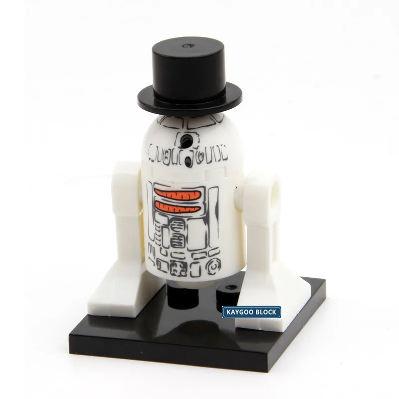529 Деталей, серия "Звездные космические войны рисунок BB8 R2D2 C1-10P R5-D4 R5D4 R5-J2 R5-D8 SW424 R5 робот одной продажи строительные блоки набор модели - Цвет: 529