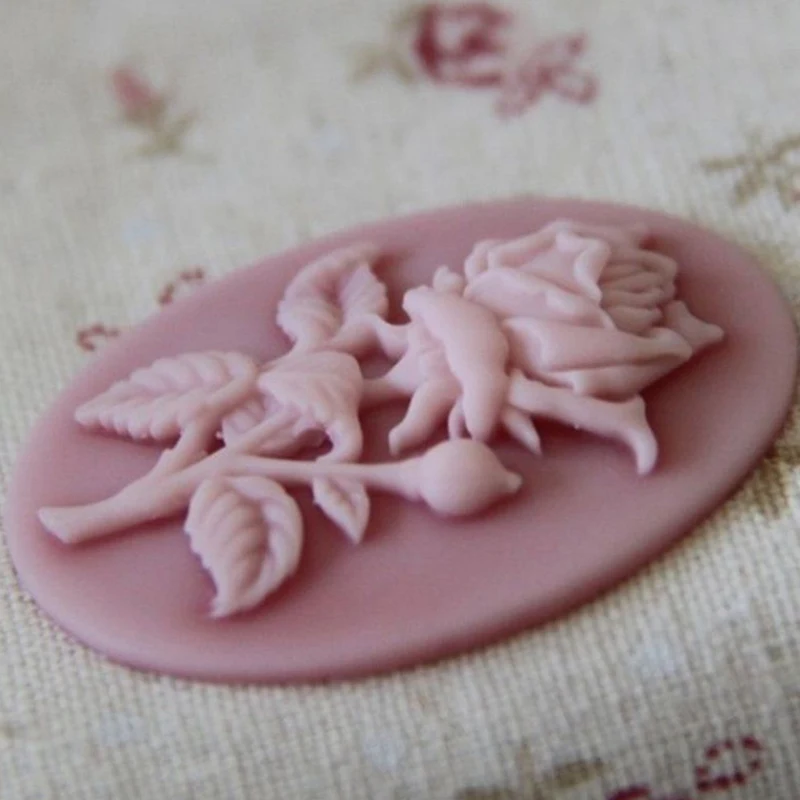 Мини День Святого Валентина розы цветы формы силиконовые для помадки