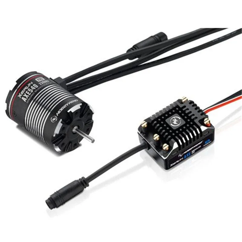 Hobbywing Xerun AXE540/AXE550 FOC сенсорная бесщеточная система питания мотор и IP67 водонепроницаемый ESC комбо для RC 1/10 Рок Гусеничный автомобиль
