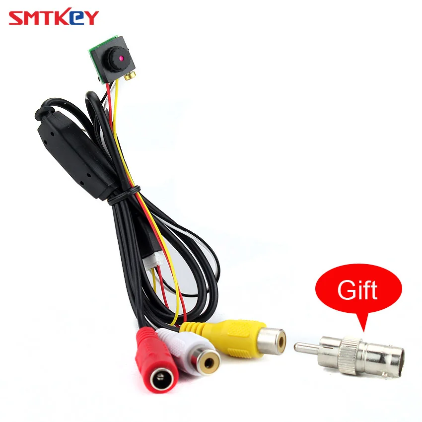 

12*12mm Size 800TVL Smallest Color CMOS CCTV Mini Camera By SMTKEY