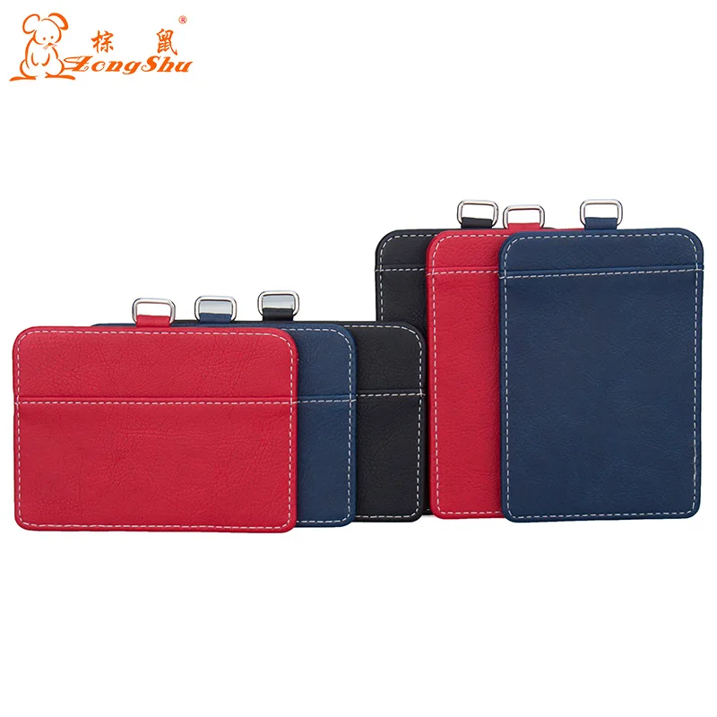 Держатель для карт Zongshu рабочий держатель карт|leather id badge|id badgebusiness card holder |