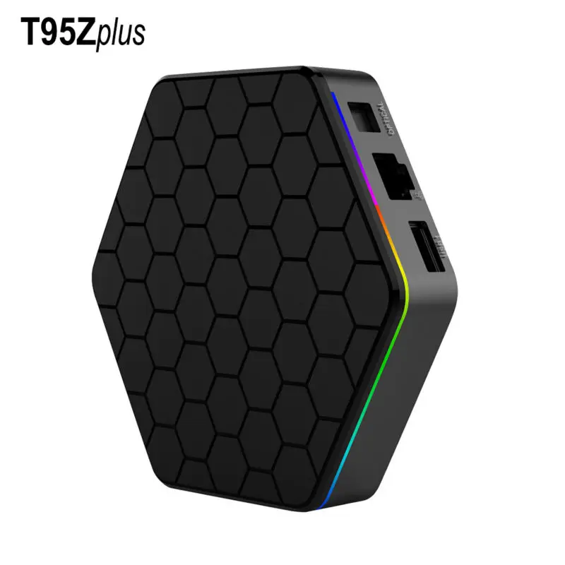 T95Z Plus Смарт ТВ приставка 2 ГБ/16 ГБ 3 Гб/32 ГБ RK3328 Восьмиядерный Android 7,1 медиаплеер 2,4G/5G WiFi BT4.0 4K семейная приставка