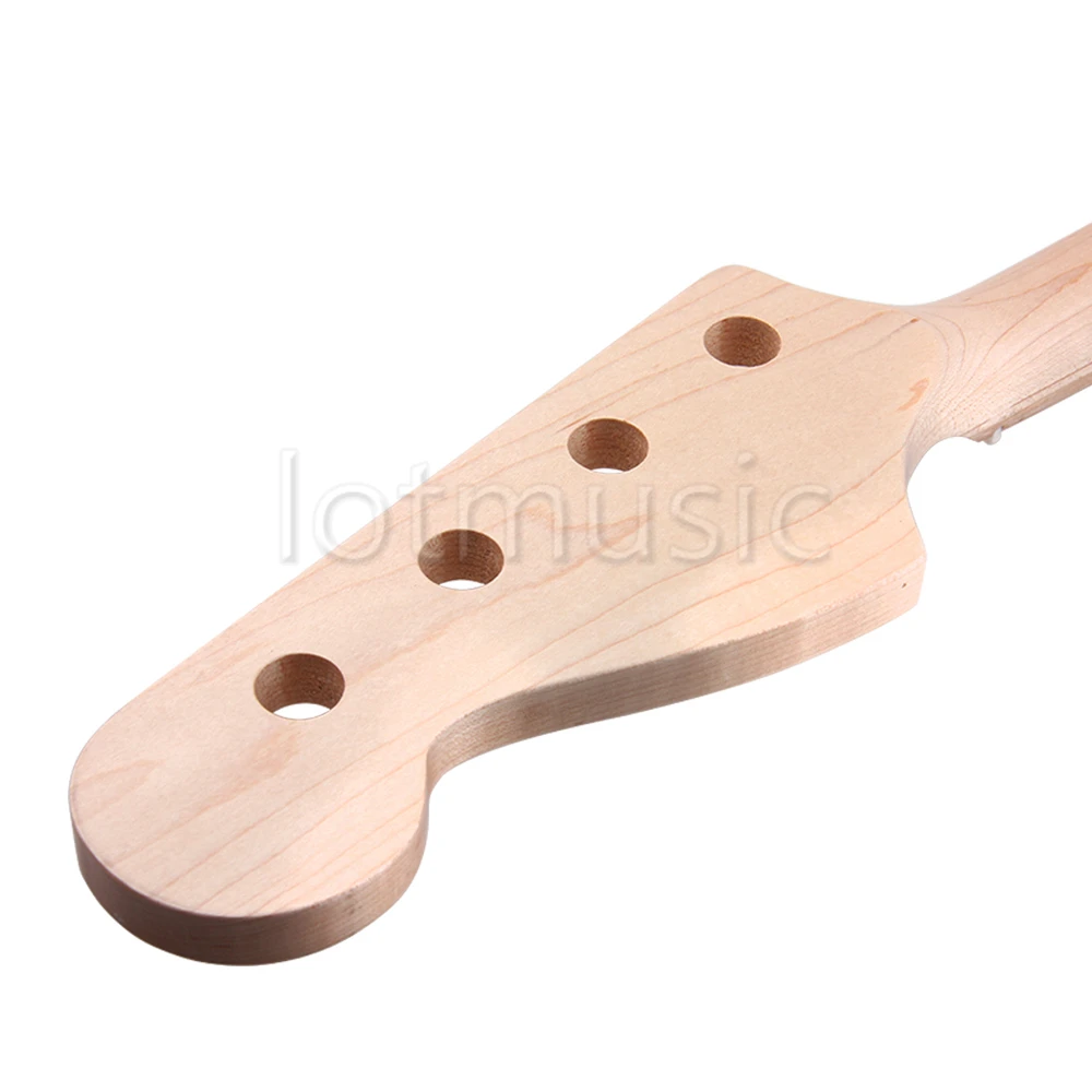 Гитары средства ухода за кожей Шеи 21 Лады клен гриф для джаз бас гитары запчасти