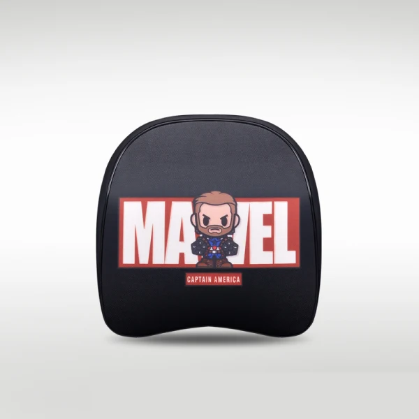 new marvel headrest car neck pillow avengers iron man captain america spider man thanos pillow for cars seat auto accessories - Цвет: 1pcs Head Captain