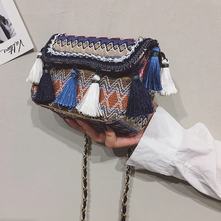Новинка 2019 стильные женские сумки на плечо сумка через с кисточкой ранцы ручной