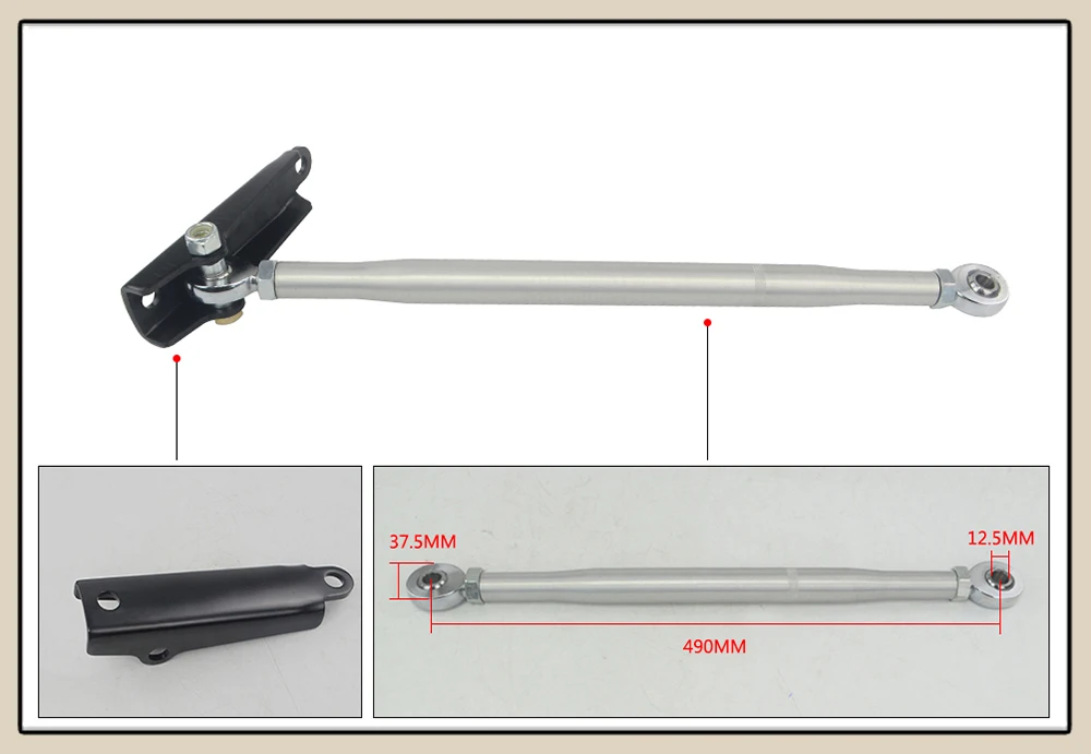 LZONE- Silver Traction Control Tie Bar For Honda Civic 92-95 For Acura For Integra 94-01 For Honda DEL SOL 93-97 JR-FTB01