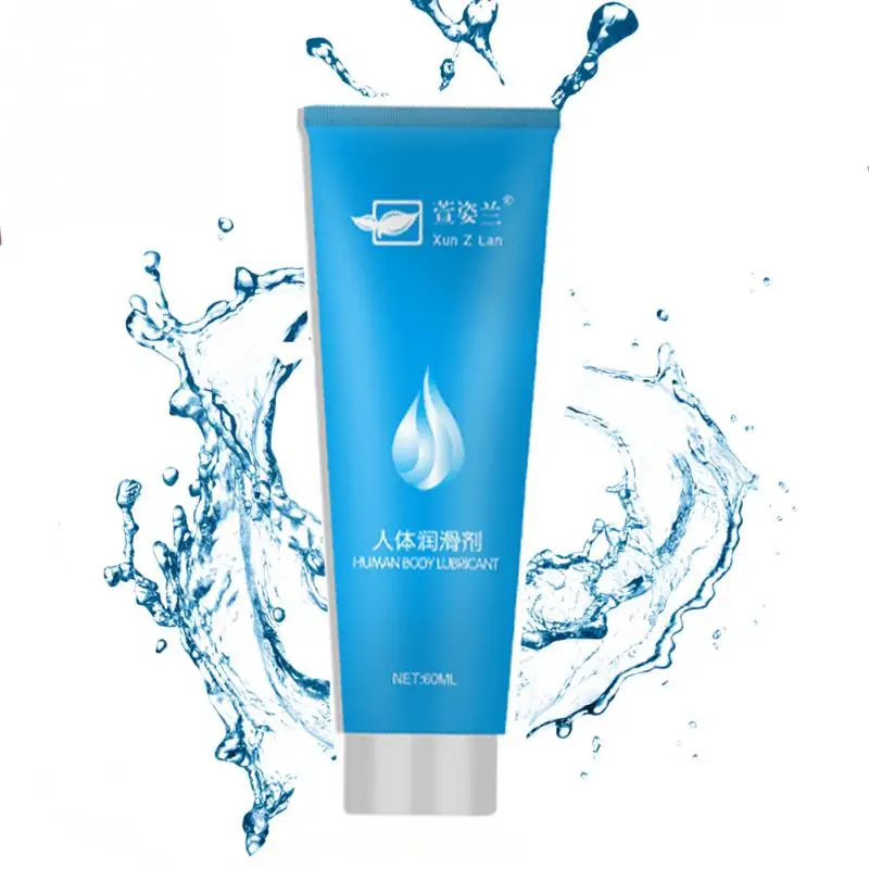 60ML water-base Sex Lube Lubricante Easy To Clean Lubricant For Oral Vagina Anal Gel Gay Lubricants transparent | Красота и здоровье