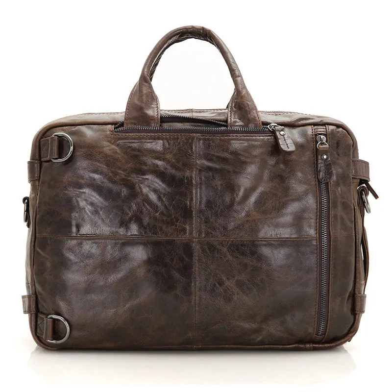 Винтажная Дорожная сумка из натуральной воловьей кожи Мужской Дорожный рюкзак