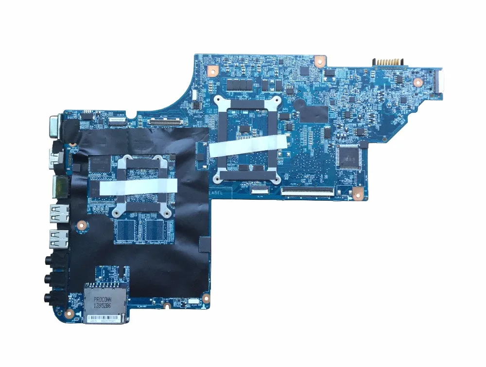 Материнская плата для ноутбука hp Pavilion DV6-6000 665346-001 для с HM65 HD6750/1G неинтегрированная графическая