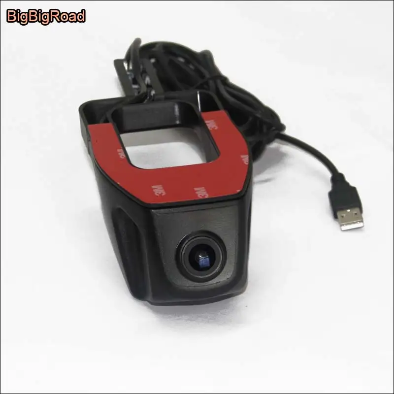BigBigRoad Передняя камера 2 0 USB DVR для Android 4 1 или более высокой версии автомобильный DVD