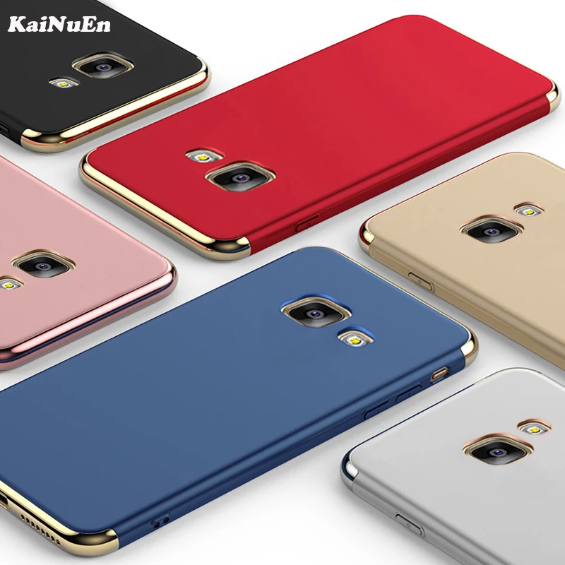 Чехол YonLinTan capinha чехол для Samsung Galaxy A7 A 7 2016 роскошный задний телефон 360 на жесткие