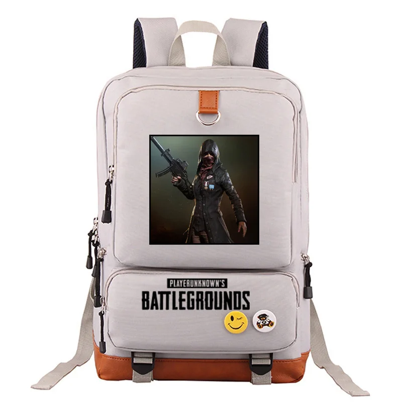 28 Горячая игра PUBG BATTLEGROUNDS Куриный Ужин мальчик девочка школьная сумка для женщин рюкзак для подростков холст мужской студенческий рюкзак - Цвет: 28