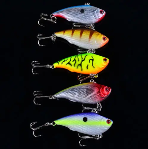 

Fishing Lures New 5pcs/set 5.5cm/7.5g Free Shipping Crank Hard Bait Crankbaits Isca Artificial Fishing Tackle