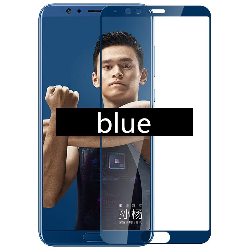 Закаленное стекло с полным покрытием для huawei honor view 10 v10 видо10 5 9 дюйма защитная