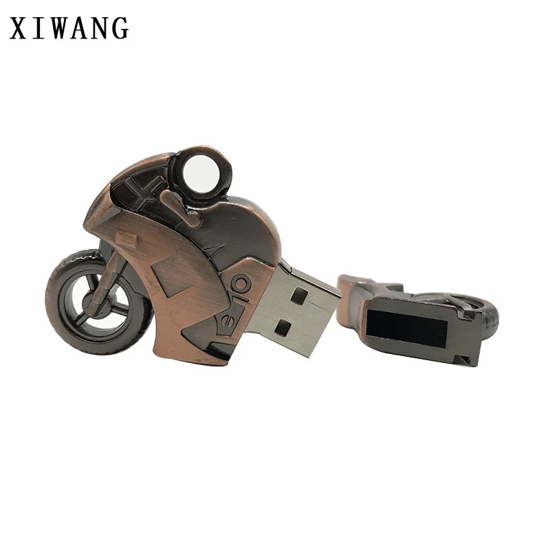 Креативный usb флеш-накопитель 32 ГБ памяти usb 2,0 металлический флеш-накопитель для мотоцикла usb флешка 4 ГБ 8 ГБ 16 ГБ 64 Гб флешка, подарок