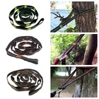 Ремешок для гамака, нейлоновая лямка для скалолазания, портативный подвесной веревочный трос для дерева, прочные уличные лямки с большой нагрузкой