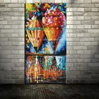 Горячая Распродажа абстрактный Ручная роспись нож воздушный шар картина маслом на холсте украшение дома Современная Настенная картина для гостиной