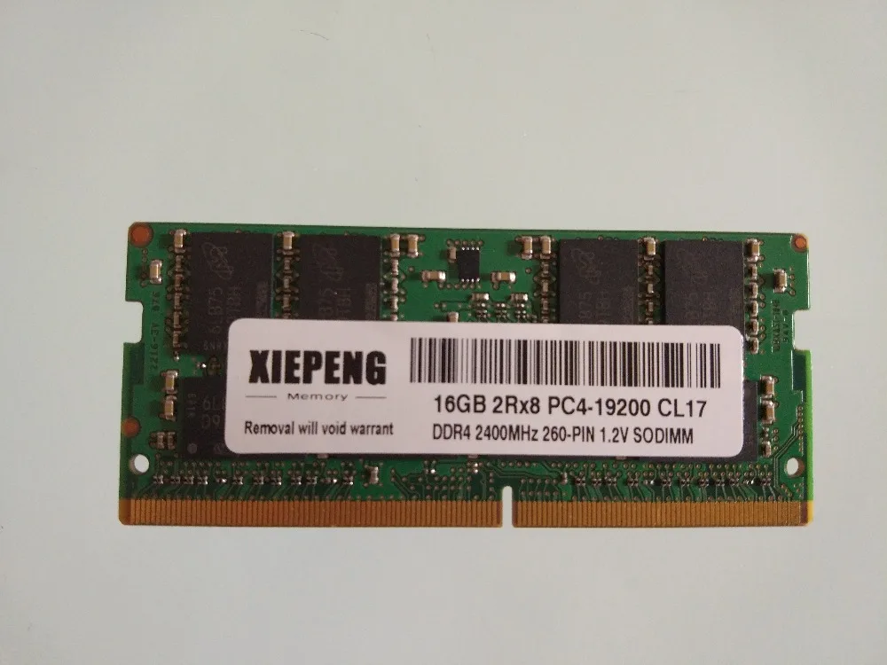 Для ноутбука DELL Precision 3510 7710 5510 16 ГБ DDR4 2133 МГц 4 Гб PC4 19200 2400 8 2666 21300 безбуферная