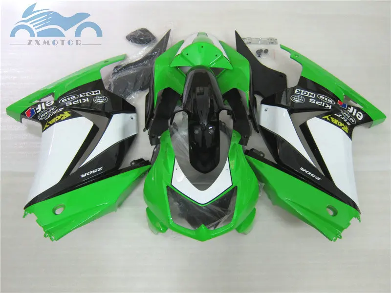 Комплекты качественных обтекателей OEM для Kawasaki Ninja 250R 2008 2014 ZX250R комплект