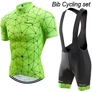 Bib Cycling Set Phtxolue, мужские майки для велоспорта, комплект, одежда для велоспорта, Майо, Ropa Ciclismo, одежда для горного велосипеда, комплекты для велоспорта - Цвет: Bib Cycling Set