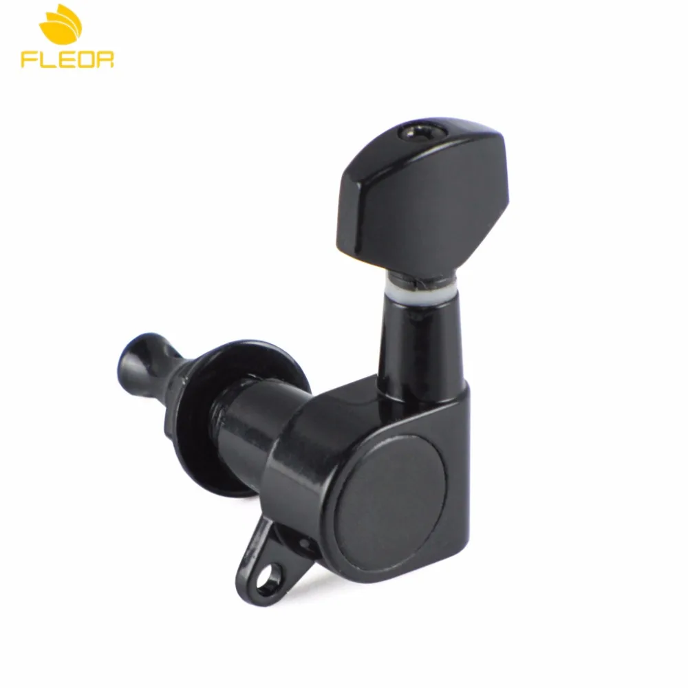 Набор черных герметичных колышек для акустической электрогитары колышки ключи