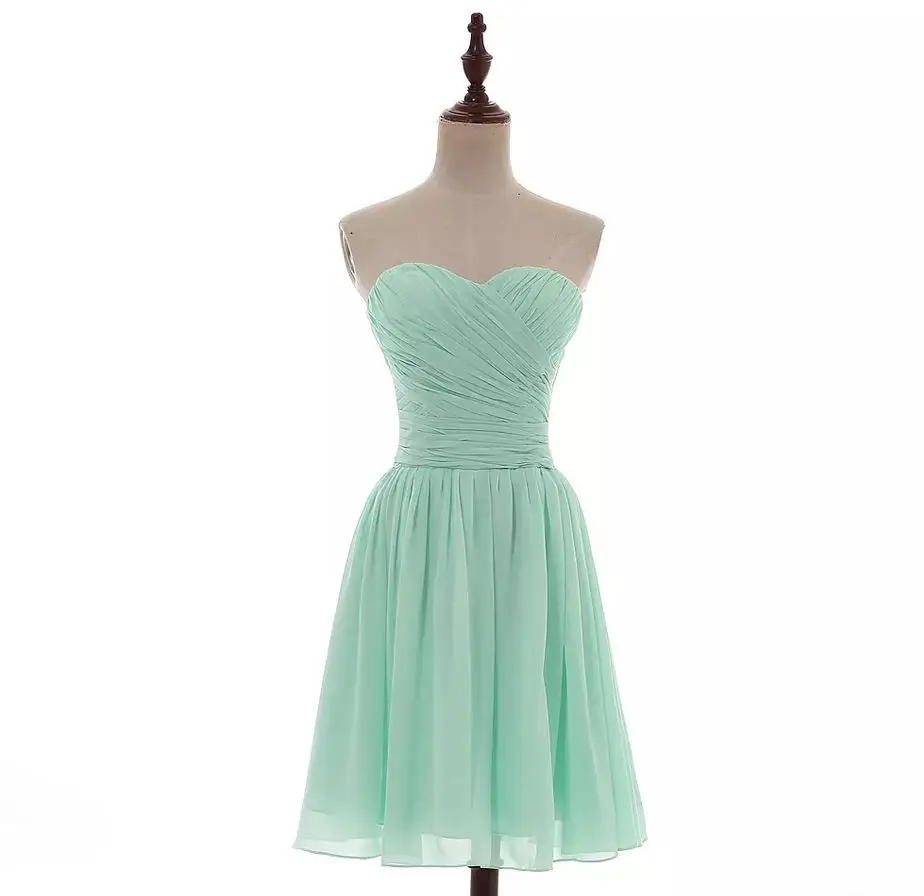 Mint Green Robe demoiselle d'honneur ходовой шифон 3 с прикольными выражениями ментолово-зеленый Королевское, голубое, розовое бледно-лиловый бордовый orange короткое платье подружки невесты на свадьбу - Цвет: Mint Green