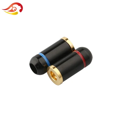 

QYFANG MMCX Женский Разъем для наушников DIY контактный провод разъем 3,5 мм линейный кабель Разъем для UE900 SE535 SE215 W10 W20 W30 адаптер для сращивания