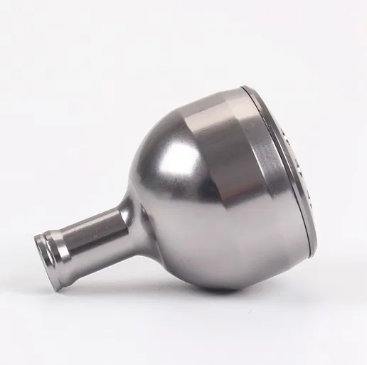 silvery Металлическая ручка jjing для рыбалки, ручка для baitcasing, спиннинговое колесо, сделай сам, рукоятка, рокер, ручки, Рыболовные катушки, сменный аксессуар - Цвет: silvery