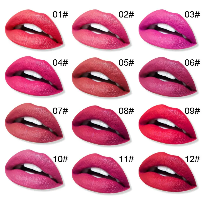 KISSBEAUTY матовая помада длительный блеск для губ легко носить антипригарным чашки