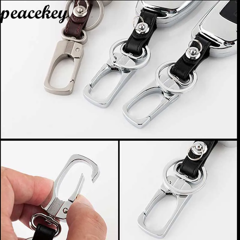 Чехол для автомобильного ключа peacekey чехол из цинкового сплава Skoda Octavia A5 1 2 3 Fabia