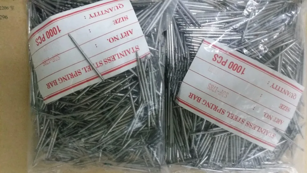 Запчасти для часов из нержавеющей стали Пружинные вставки SDF-178S ремешок наручных