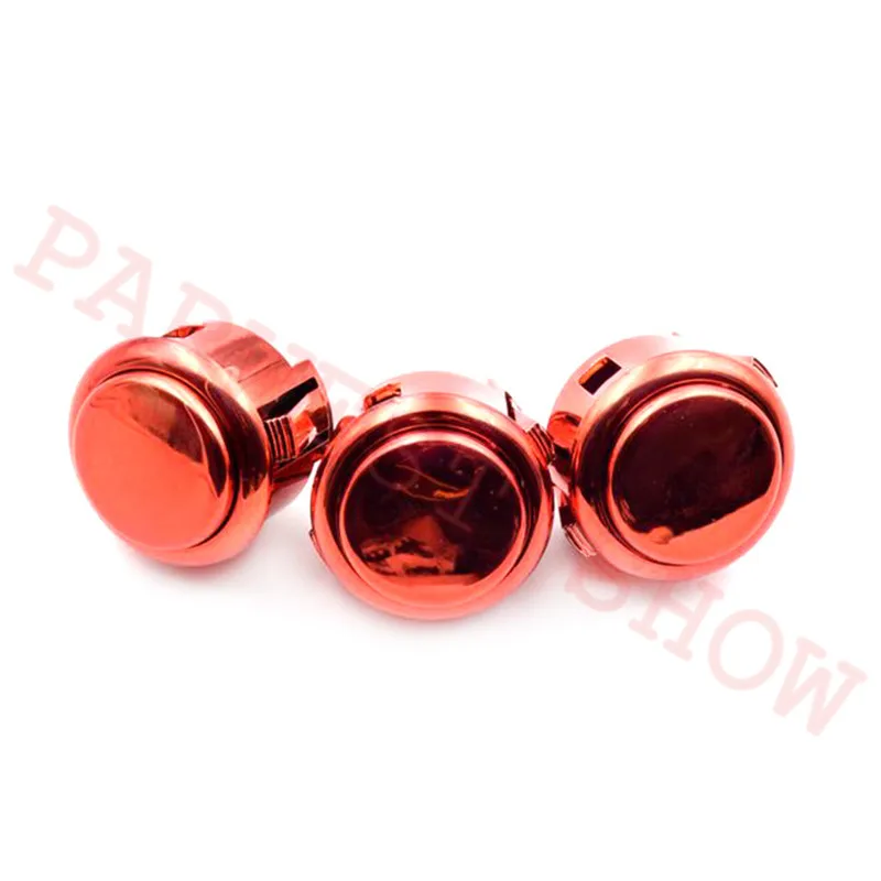 1 шт. копия Sanwa LB-35 металлический шар Топ и копия Sanwa стиль кнопки с Золотой Серебряный Фиолетовый Синий Красный цвет на выбор