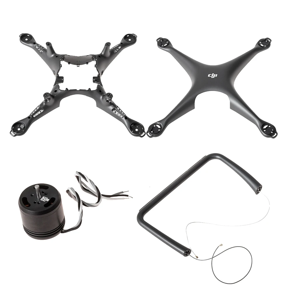 100% DJI оригинальный верхний корпус/нижний корпус/Ножка шасси/2312S двигатель для Phantom