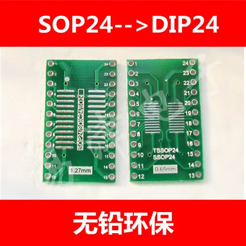 Адаптер для DIP24 SSOP24 SOIC24 TSSOP24 SO24 SMT свинцовый переключатель бесплатная доставка|switch