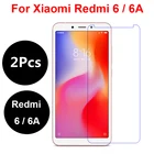 Закаленное стекло для Xiaomi Redmi 6, 2 шт., высокое качество, 0,26 мм, твердость 9H, Защитное стекло для Xiaomi Redmi 6A, пленка из закаленного стекла