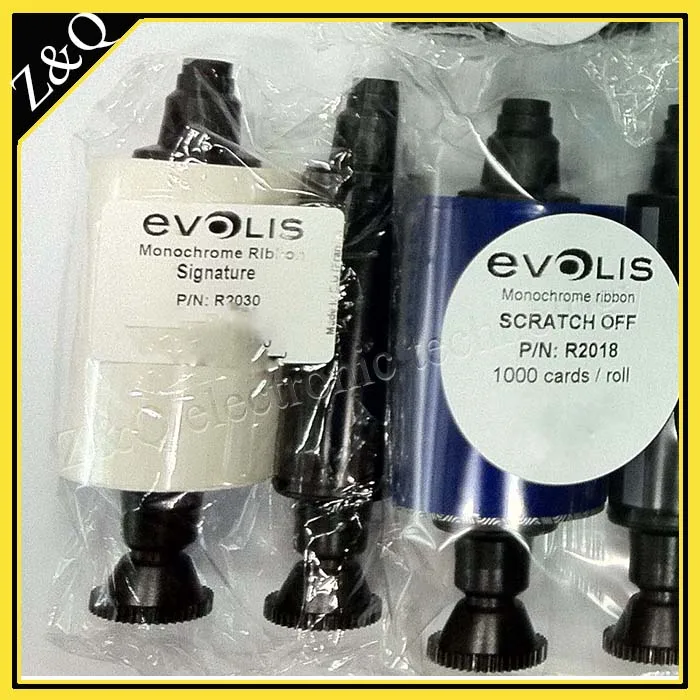 Дешевая Белая лента для принтера Evolis R2030 использования с моделями Карт Pebble и Dualys |