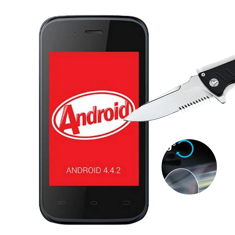 Нано взрывозащищенный мягкий прозрачный протектор экрана для Micromax Bolt D340 / D333 D305
