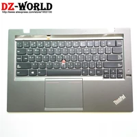 arabic backlit keyboard with palmrest touchpad for lenovo thinkpad x1 carbon 2nd 20a7 20a8 backlight teclado 04x6493 0c45074