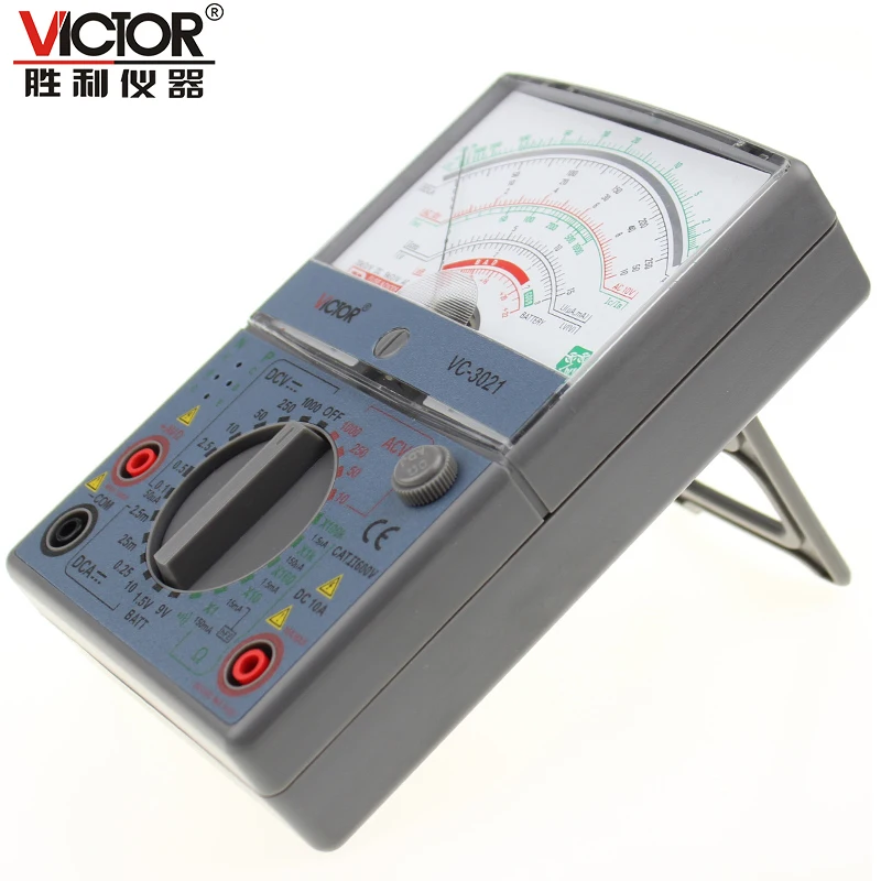 Victor VC3021-multímetro universal de alta precisión, multimetro mecánico universal de 1000v
