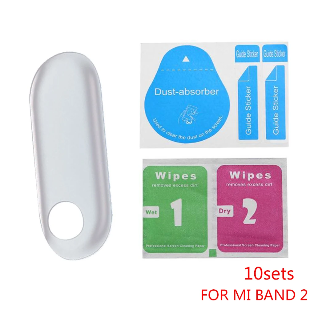 10pcs for Miband 2 5/10 шт Замена для Xiaomi Mi band 3/2 Защитная пленка для экрана HD ультра тонкая пленка против царапин - Цвет: 10pcs for Miband 2