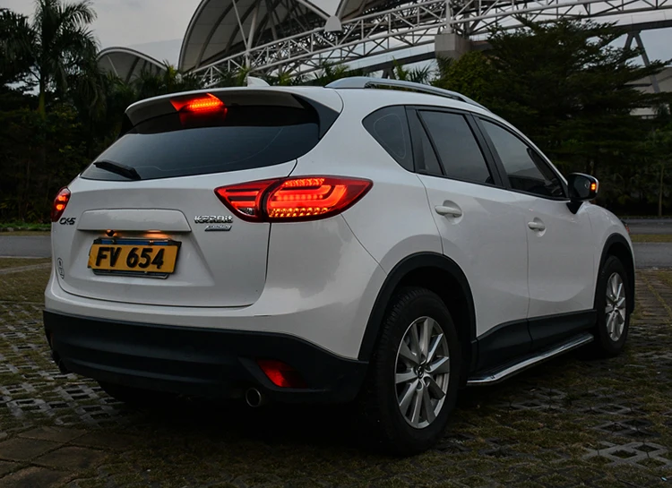 KOWELL автомобильный Стайлинг для Mazda CX-5 CX5 2013 3014 задний свет, светодиодные задние фонари светодиодный DRL тормозной парк сигнальный светильник поворота Стоп-сигнал