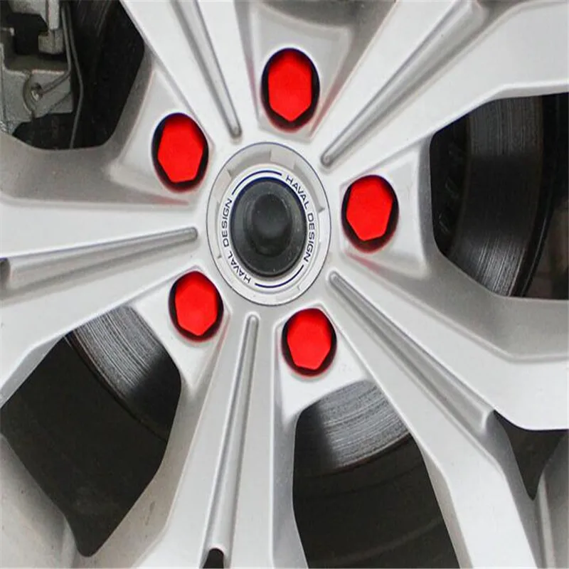 20 шт. 21 мм силиконовая крышка для гайки крепления колеса автомобиля болт ступицы