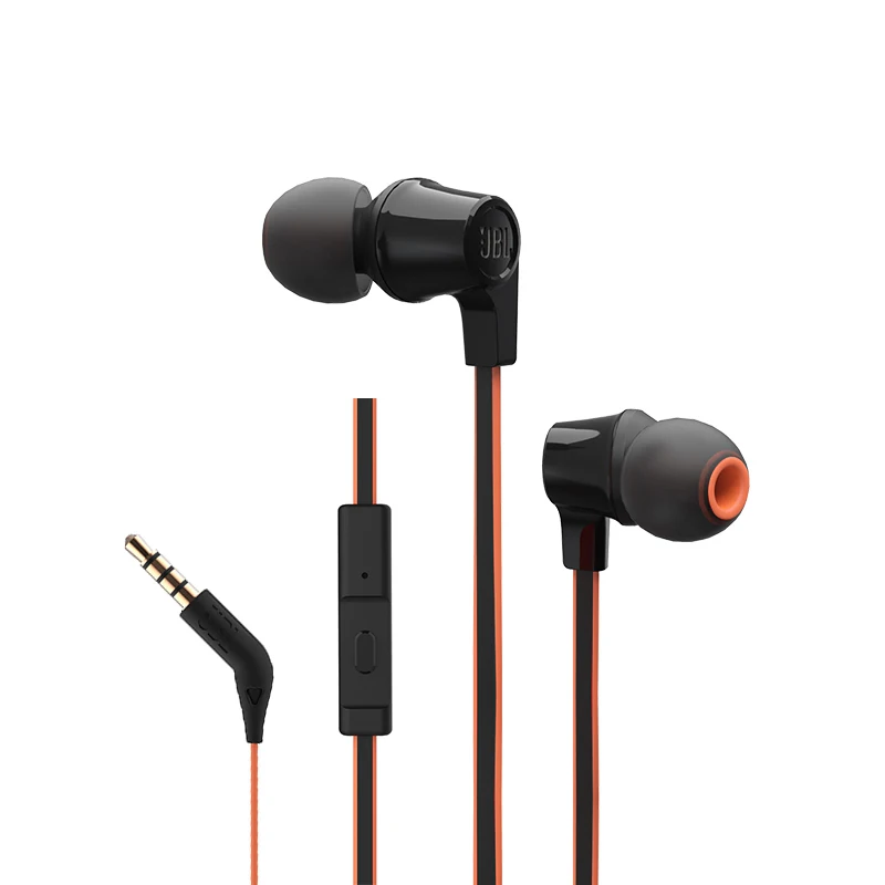 JBL Оригинал T120A наушники с микрофоном бас стерео мобильный телефон Проводная
