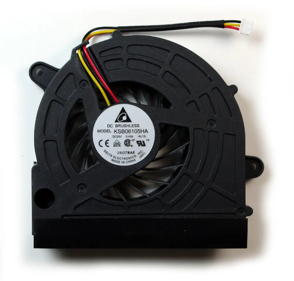 New CPU Cooler Fan For Toshiba C670 C675D C675-S7103 S7106 S7133 S7200 S7308 S7318 S7321 L770 L770D L775 KSB06105HA AL1S 5V 0.4A |