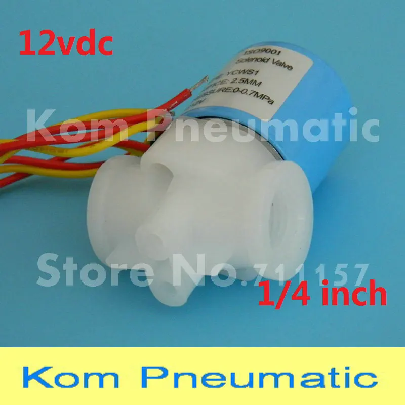 10 шт./лот Fedex бесплатная доставка нормально закрытый 1/4 &quot1/4 дюйма POM пластиковый