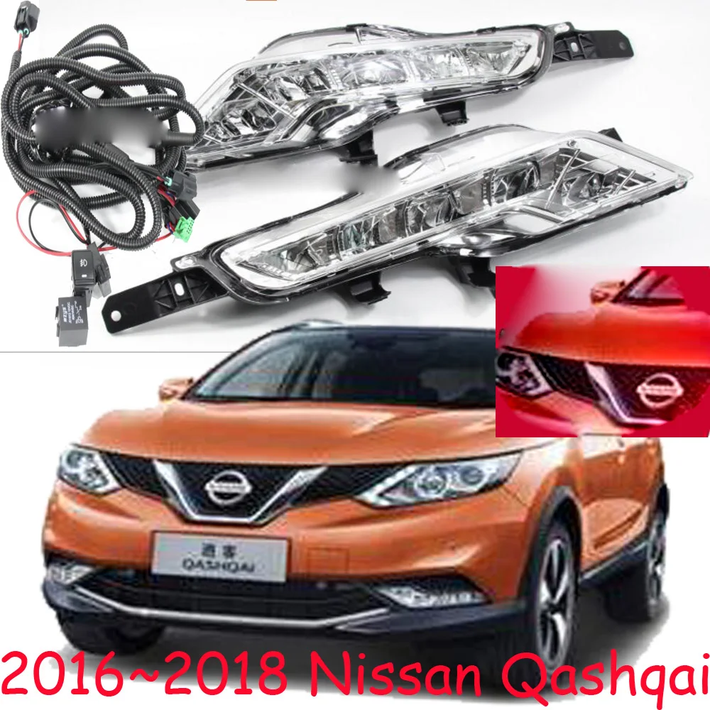 Светодиодный 2016 ~ 2018 Qashqai дневной свет противотуманные фары Micra Titan versa stanza sentra