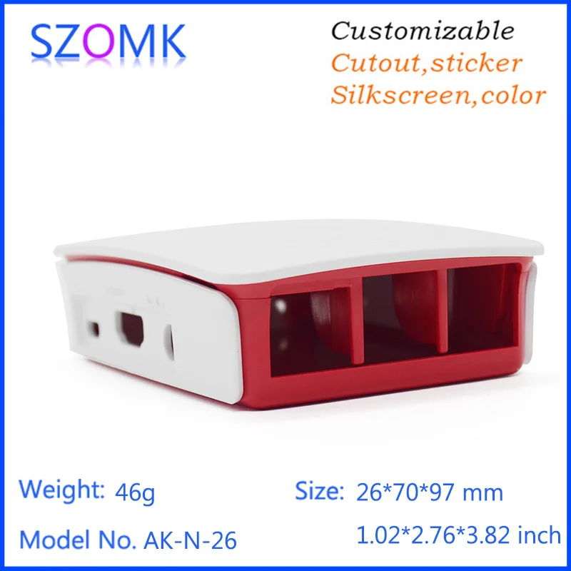 Умная цифровая пластиковая проектная коробка szomk корпус печатной платы (1 шт.)