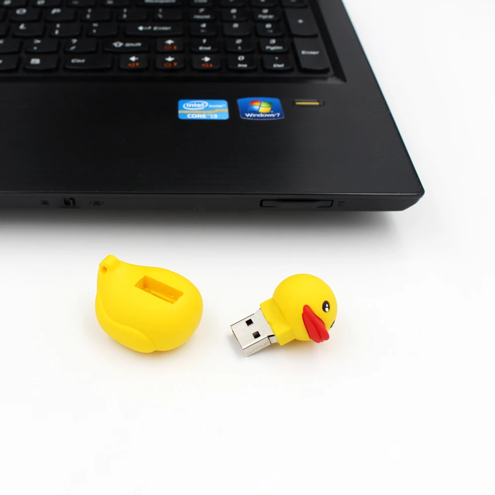 Новый usb флеш накопитель 16 ГБ 8 2 0 Милая утка Бесплатная доставка 64 32 флешка